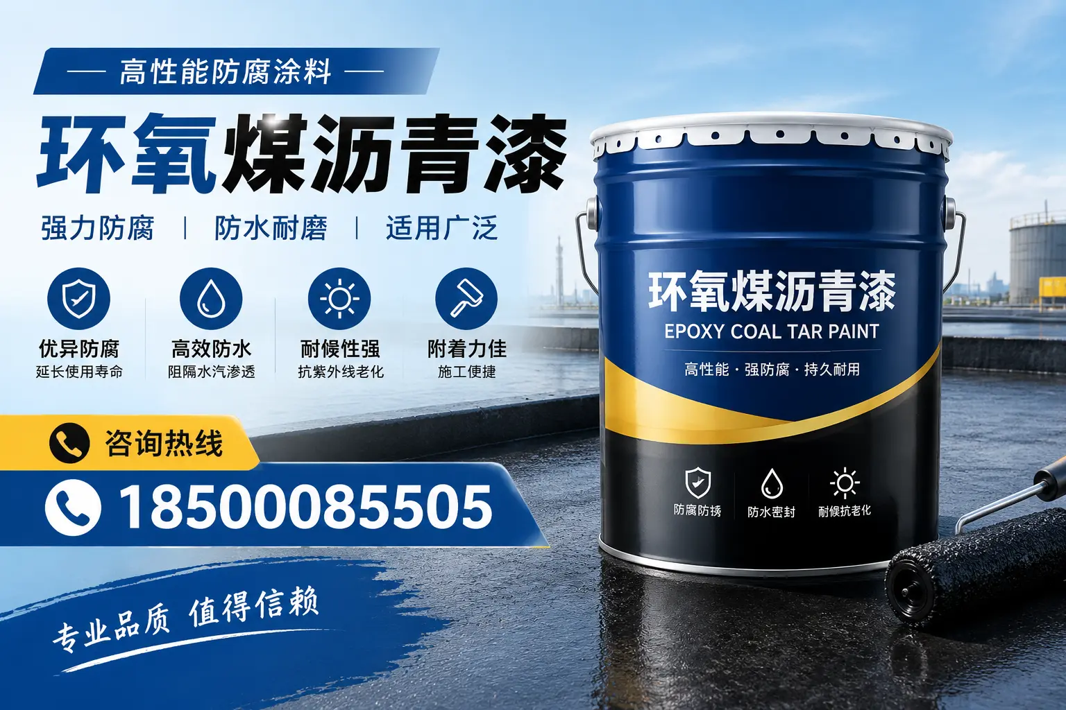 环氧煤沥青漆的主要成分与功能，恩施用户深度了解